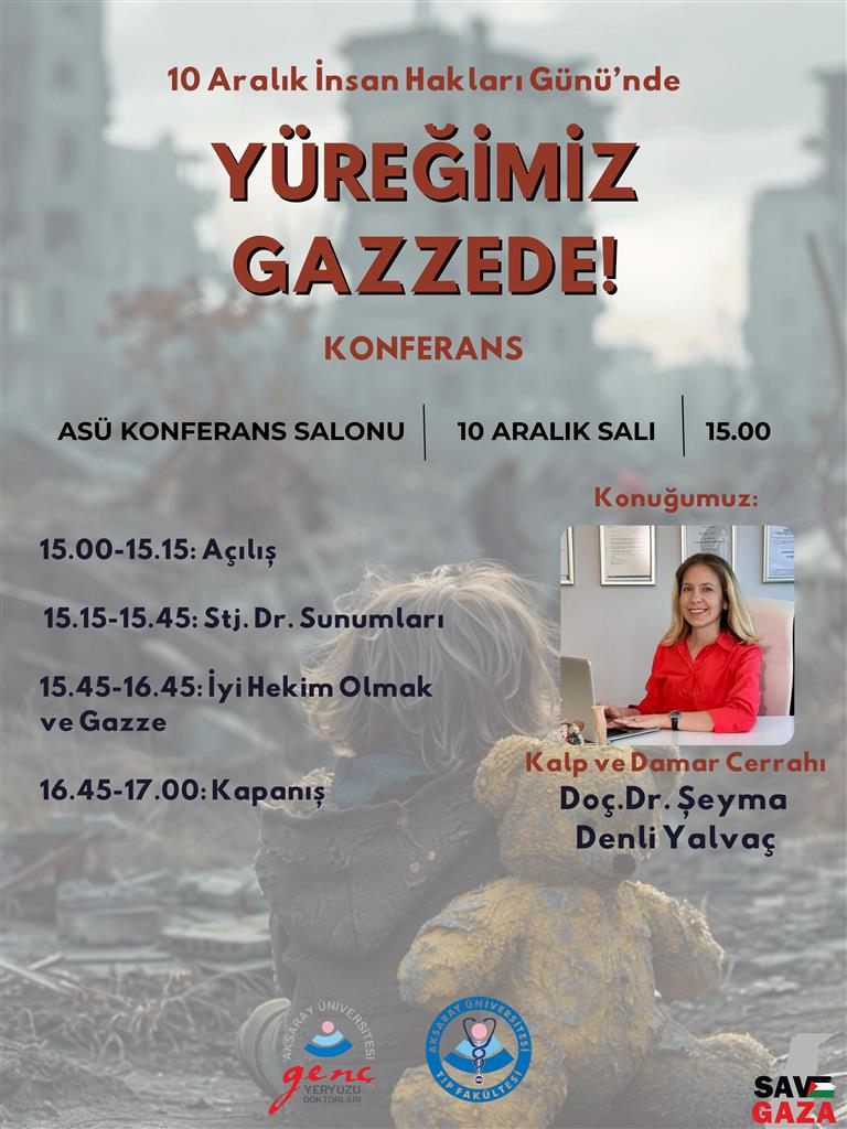 Yüreğimiz Gazzede! Konferansı