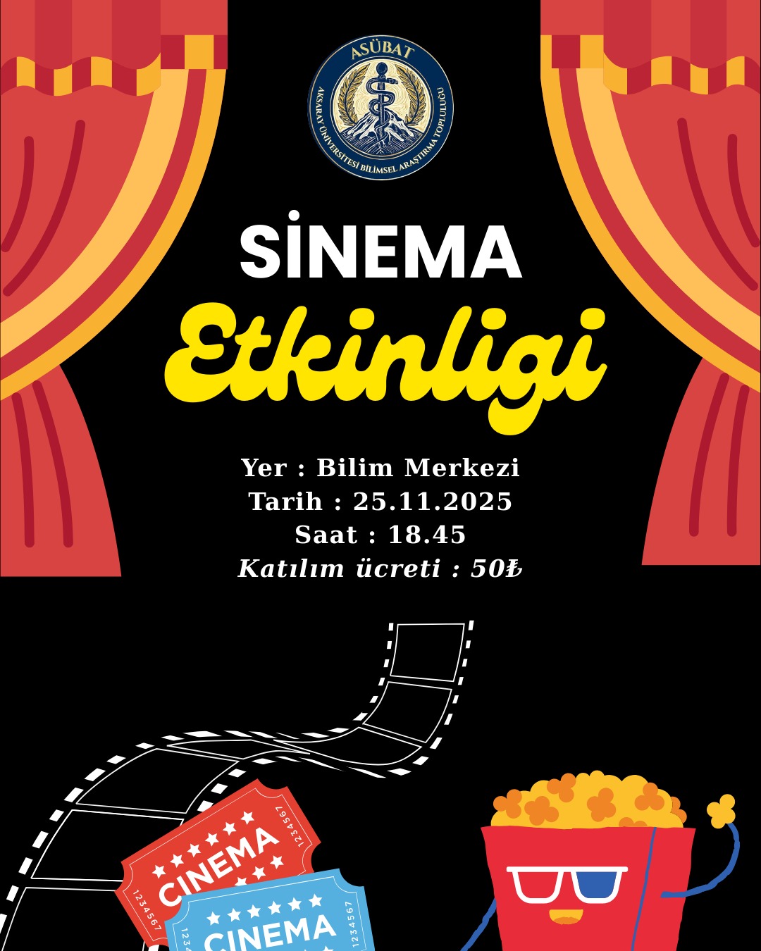 ASÜBAT Sinema Etkinliği