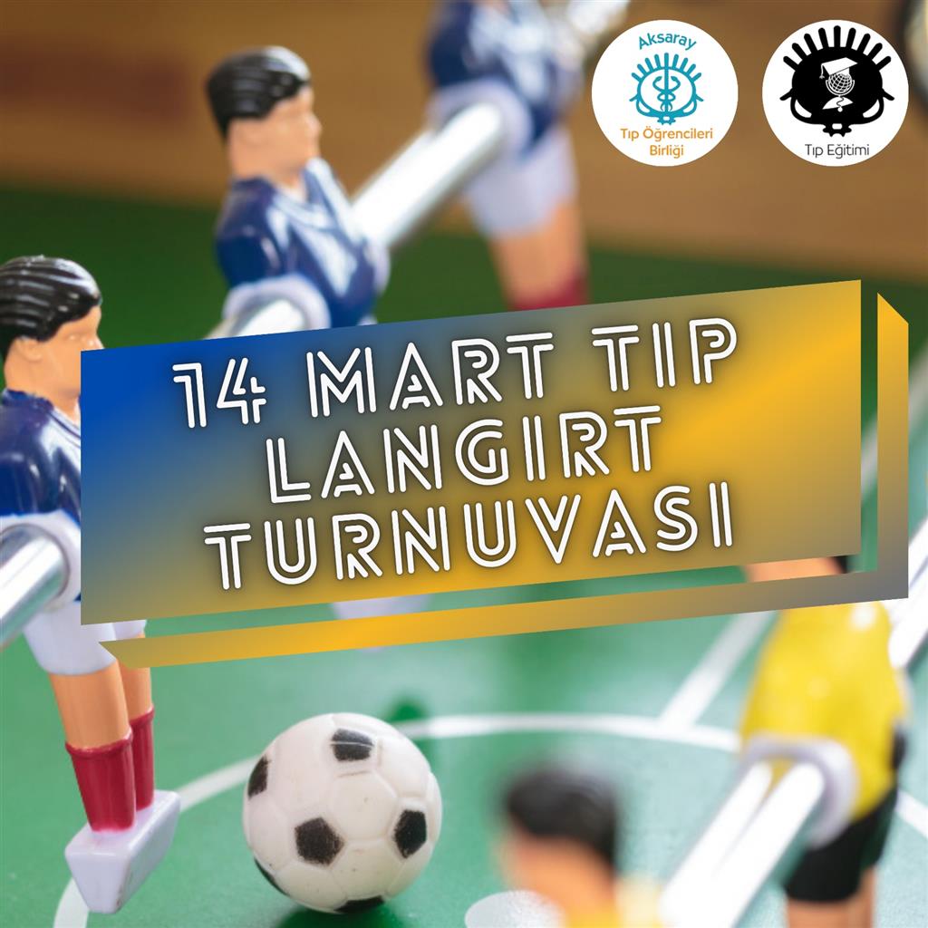 14 Mart Tıp Langırt Turnuvası